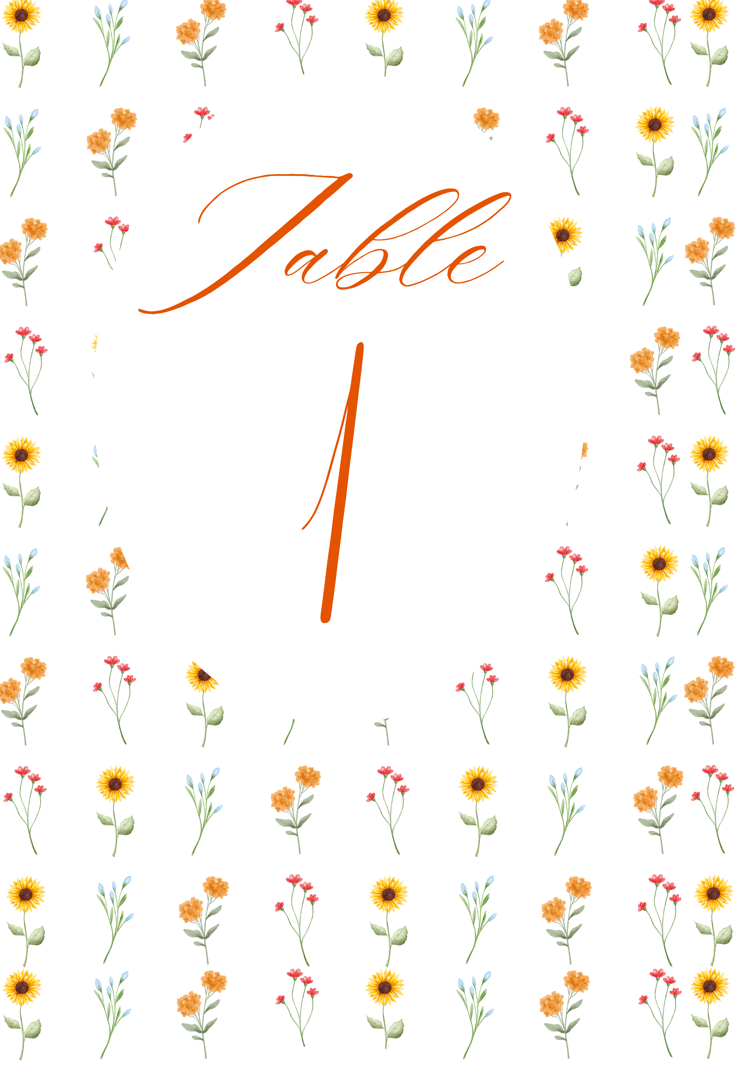 Numéro de table